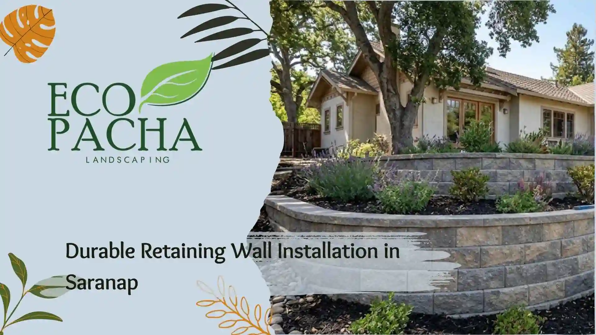 Durable Retaining Wall Installation in Saranap