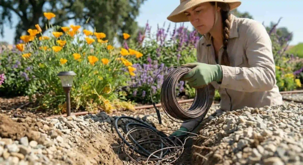 irrigation system setup