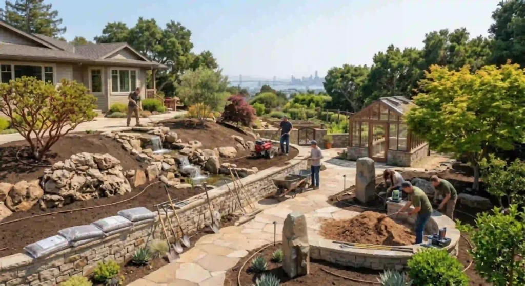 Garden design experts working in El Cerrito