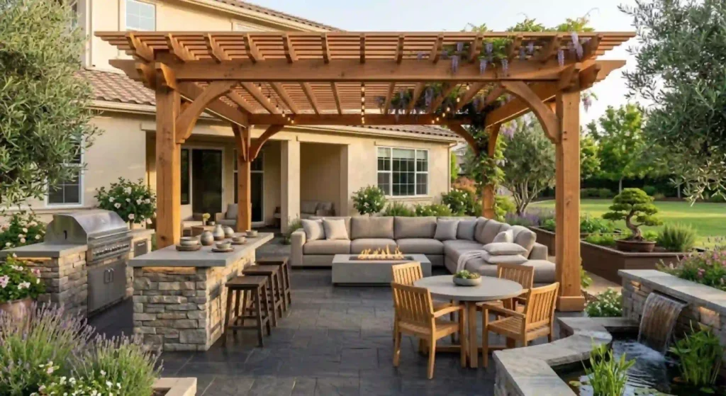 Outdoor living design team working in El Cerrito